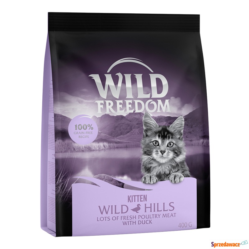 Wild Freedom Kitten "Wild Hills", kaczka - 400... - Karmy dla kotów - Ludomy