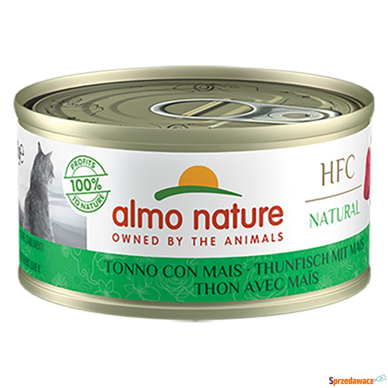 Megapakiet Almo Nature HFC Natural, 24 x 70 g... - Karmy dla kotów - Piła
