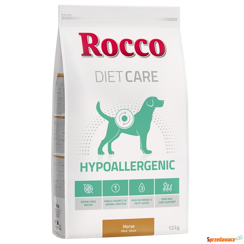 Rocco Diet Care Hypoallergen, konina - 12 kg - Karmy dla psów - Grudziądz