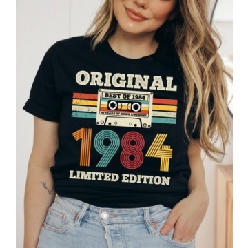 koszulka damska na 40-stke original 1984