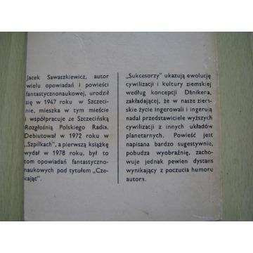 Jacek Sawaszkiewicz SF - Sukcesorzy - Książki, czasopisma,... - Brzegi - zdjęcie 3