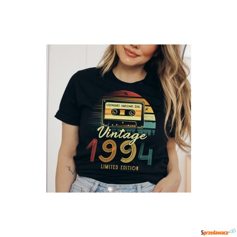 damska koszulka na 30 URODZINY vintage 1994 kolorowe - Bluzki, koszule - Kędzierzyn-Koźle