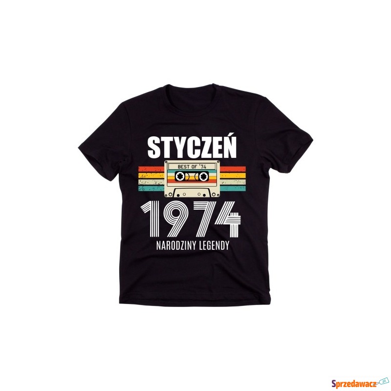 KOSZULKA NA 50 STYCZEŃ 1974 - NARODZINY LEGENDY - Bluzki, koszulki - Gostyń