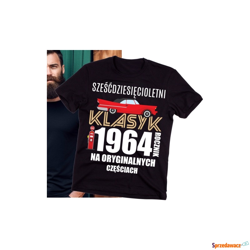 Koszulka NA 60 Urodziny 60 LETNI KLASYK - Bluzki, koszulki - Zielona Góra