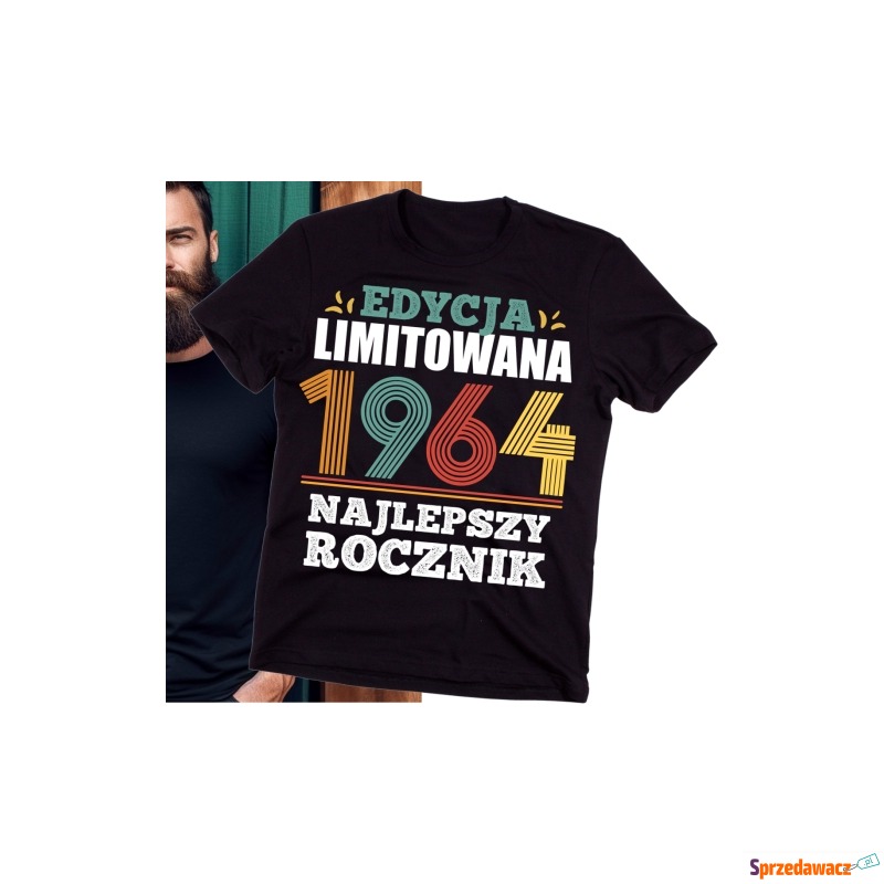 Koszulka NA 60 Urodziny edycja limitowana 1964 - Bluzki, koszulki - Głogów