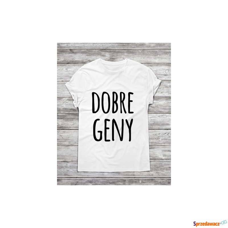 Koszulka męska "DOBRE GENY" - Koszulki męskie - Szczecin