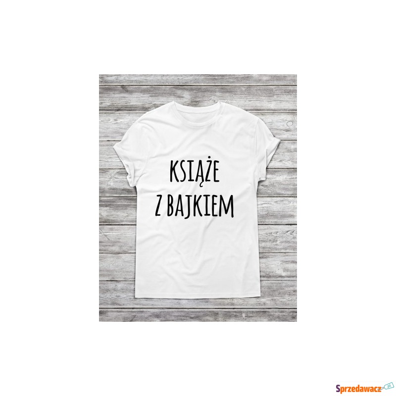 Koszulka męska książe z bajkiem - Bluzki, koszulki - Chorzów