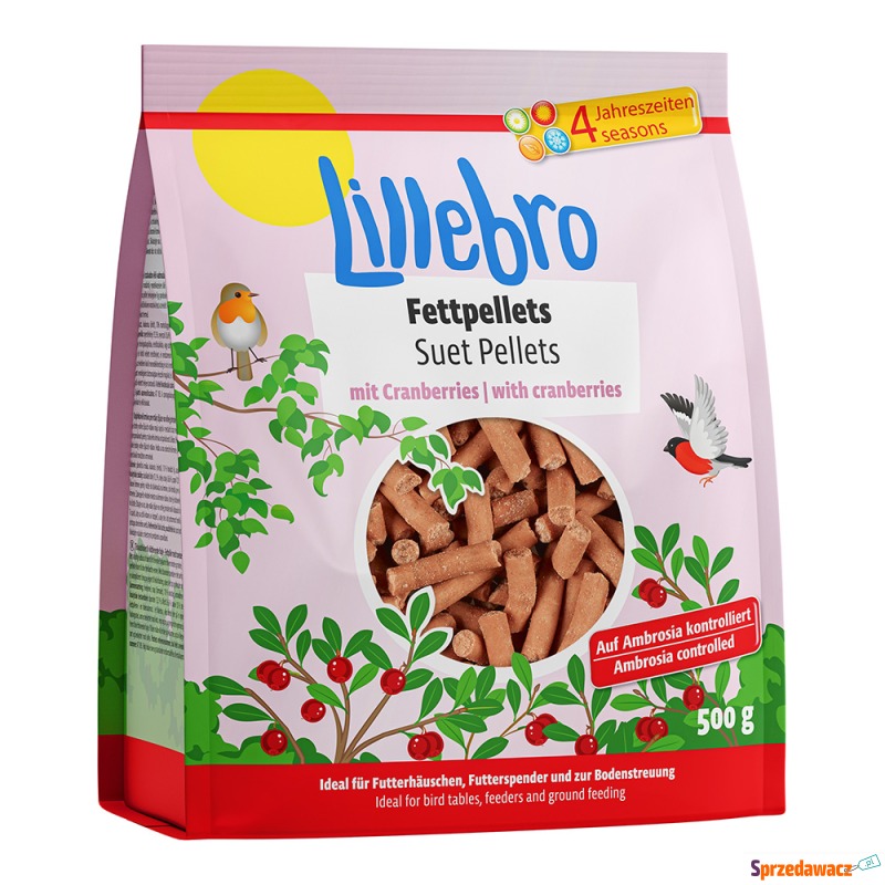 Lillebro Fettpellets, granulki tłuszczowe z ż... - Karmy dla ptaków - Katowice