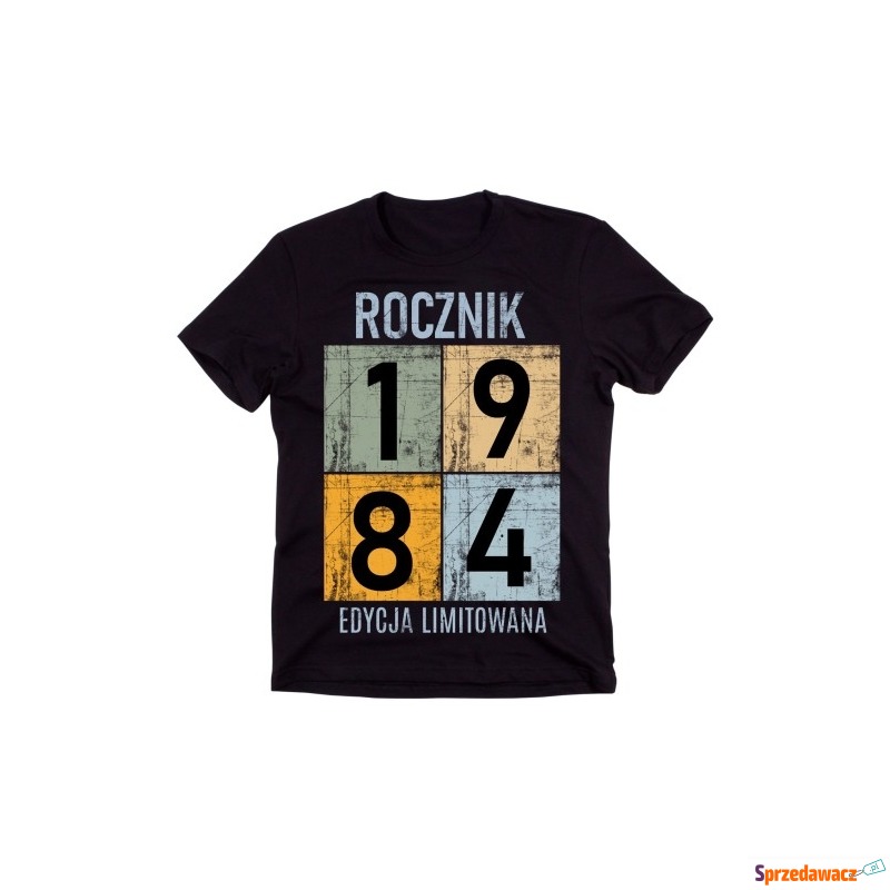 męska koszulka na 40 urodziny ROCZNIK 1984 - Bluzki, koszulki - Gdynia