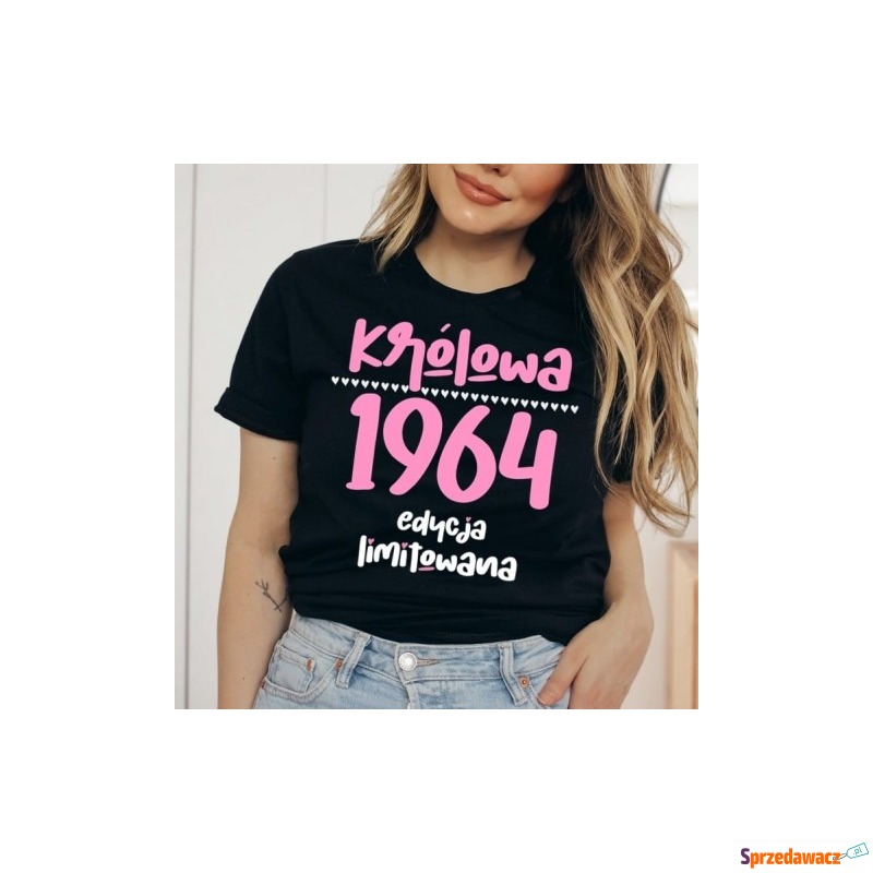 Damska koszulka na 60 urodziny - Bluzki, koszule - Łódź