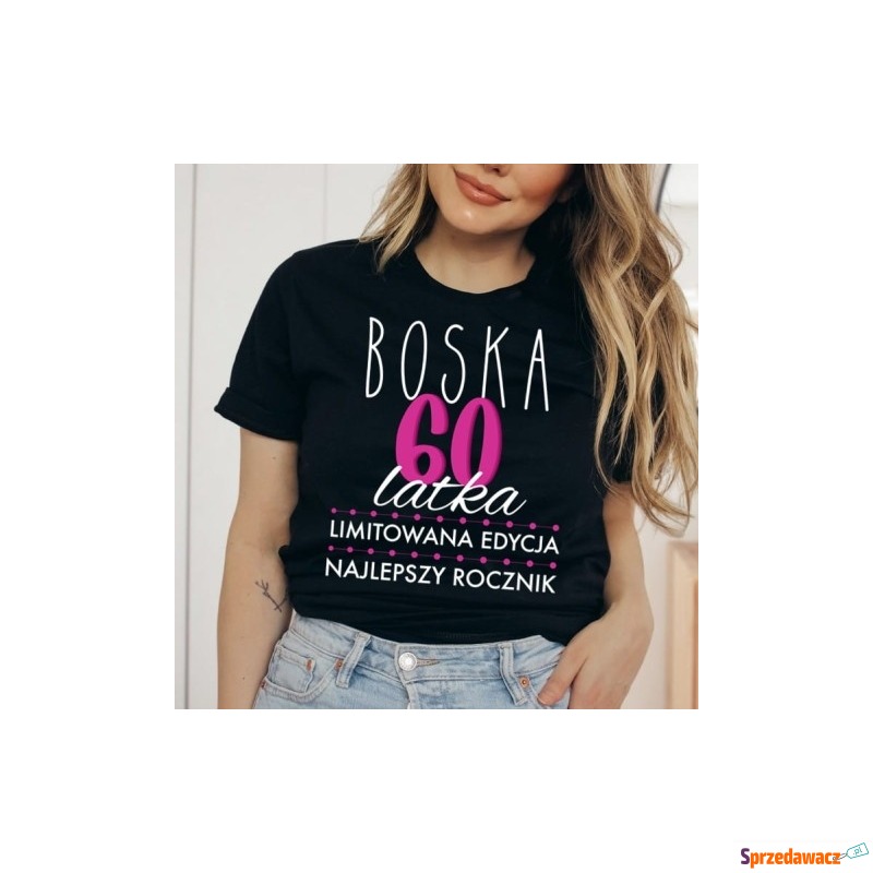 Damska koszulka na 60 urodziny - Bluzki, koszule - Opole