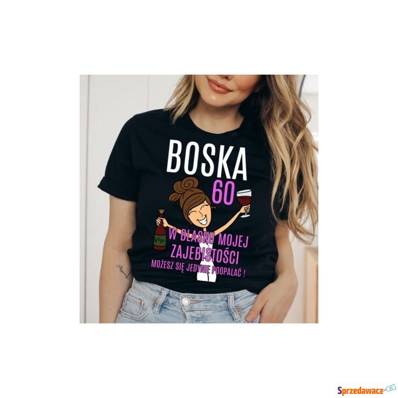 Damska koszulka na 60 urodziny - Bluzki, koszule - Bielsko-Biała
