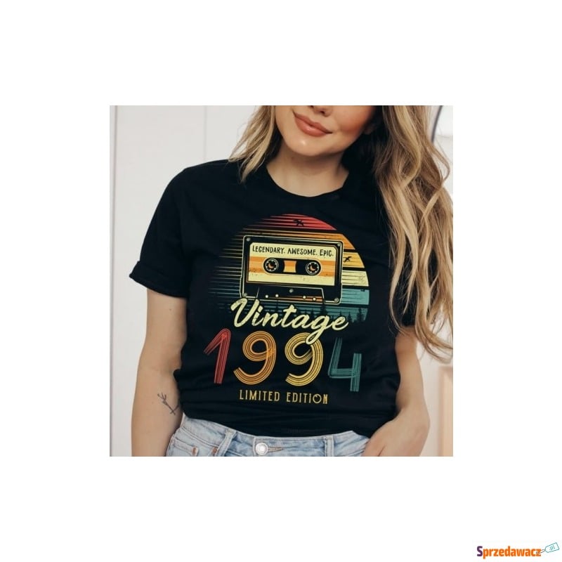 damska koszulka na 30 urodziny vintage 1994 z... - Bluzki, koszule - Włocławek
