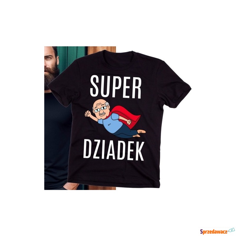 Koszulka dla dziadka SUPER DZIADEK - Bluzki, koszulki - Słupsk