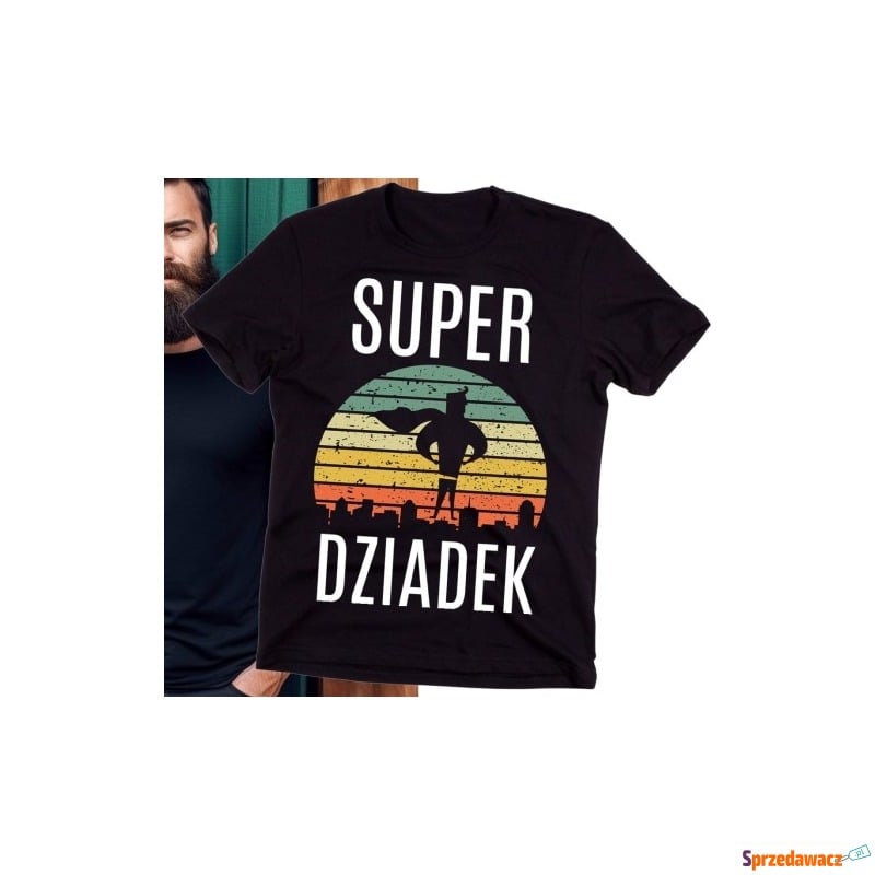 koszulka dla dziadka SUPER DZIADEK - Bluzki, koszulki - Warszawa