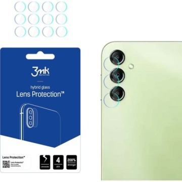 Osłona na aparat 3mk Lens Protection do Galaxy A14 4G/5G, 4 zestawy