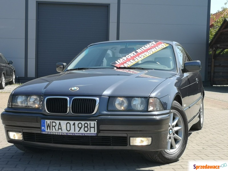 BMW Seria 3  Coupe/Sportowy 1998,  2.0 benzyna - Na sprzedaż za 38 900 zł - Radom