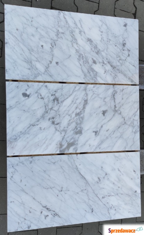Płytki Marmurowe Carrara Bianco 60x30x2 poler - Pozostałe artykuły do... - Przemyśl