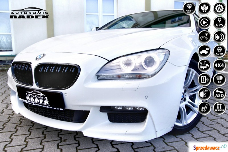 BMW Seria 6  Coupe/Sportowy 2013,  3.0 diesel - Na sprzedaż za 66 900 zł - Świebodzin