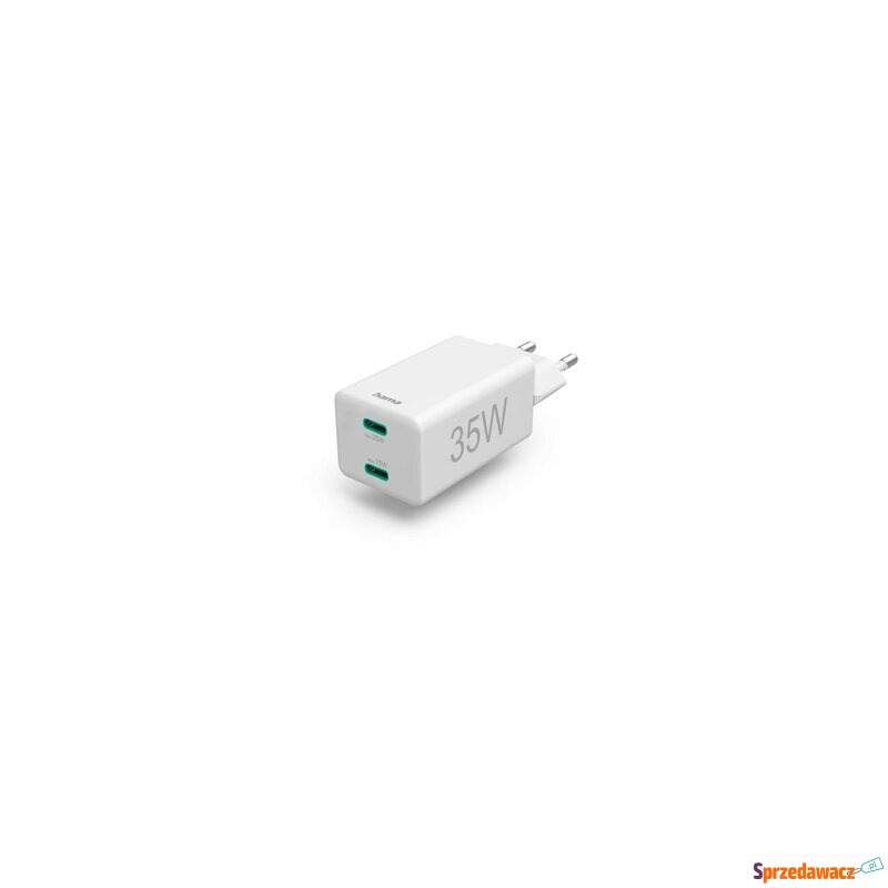 Ładowarka sieciowa Hama Mini 35W 2x USB-C biała - Akcesoria i części - Opole