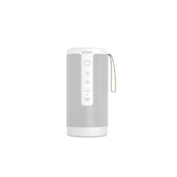 Głośnik bezprzewodowy Savio BS-032 Bluetooth AUX SD TWS Biały