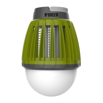 Lampa owadobójcza NOVEEN IKN824 LED IPX4 5W biało-zielona