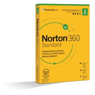 Program antywirusowy Norton 360 Standard 1Y/1U