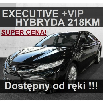 Toyota Camry - Executive + Pakiet VIP Hybryda 218KM  Skóra Kamera Niska Cena  2258zł