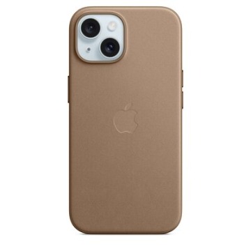 Etui Apple FineWoven z MagSafe do iPhone’a 15 jasnobeżowe