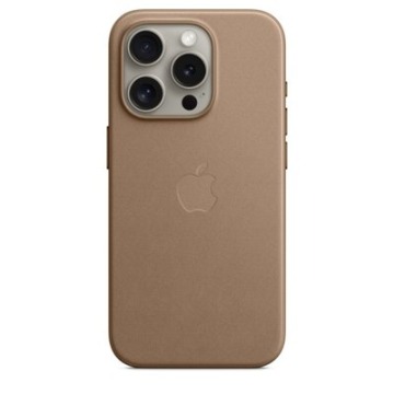 Etui Apple FineWoven na iPhone 15 Pro MagSafe jasnobeżowe