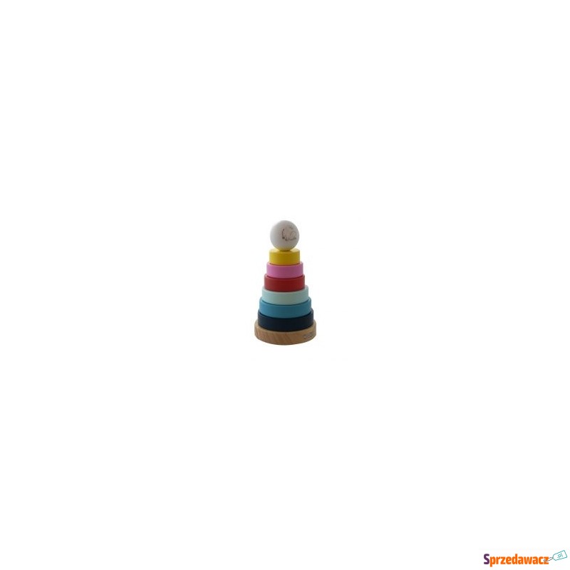  Drewniana Wieża Piramida Muminki Barbo Toys - Dla niemowląt - Dąbrowa Górnicza