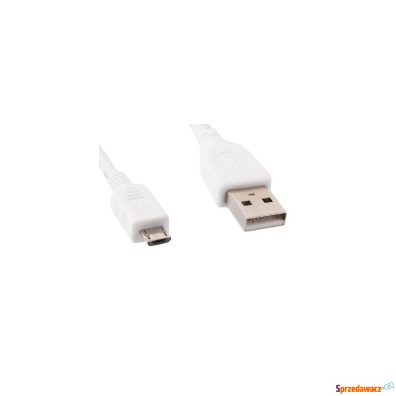 KABEL USB MICRO AM-MBM5P 2.0 0.5M WHITE GEMBIRD - Okablowanie - Białogard