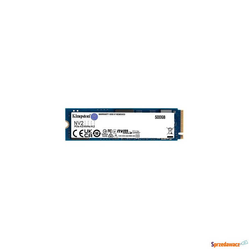 Dysk SSD Kingston NV2 500GB M.2 PCIe Gen4 NVMe - Dyski twarde - Wałbrzych