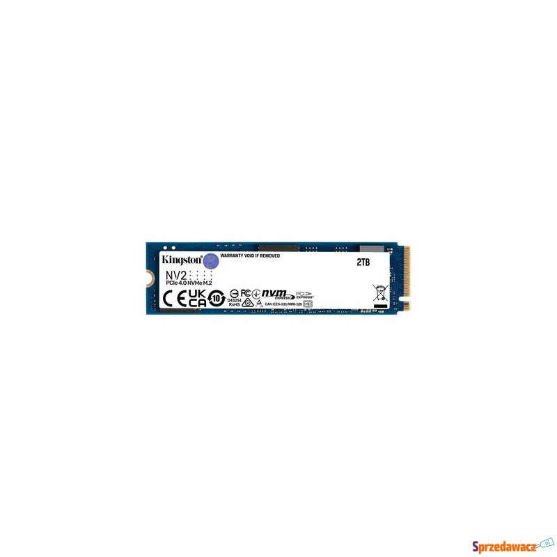Dysk SSD Kingston NV2 2TB M.2 PCIe Gen4 NVMe - Dyski twarde - Ostrołęka