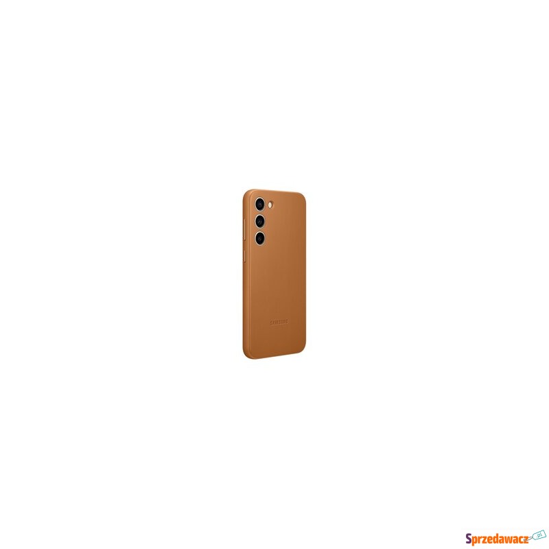 Etui Samsung Leather Case Galaxy S23+ brązowe - Etui na telefon - Kielce