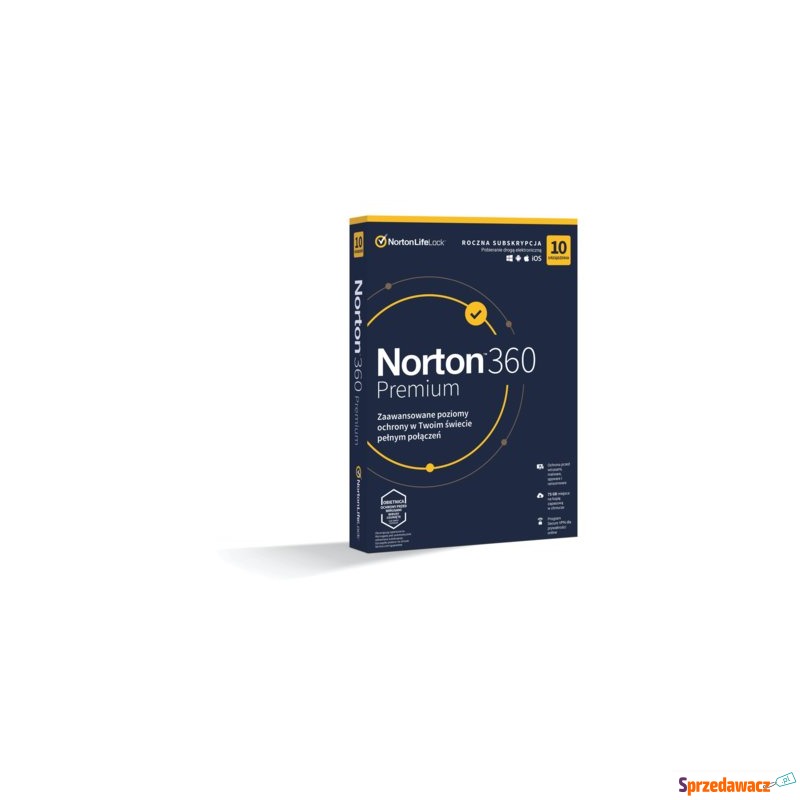 Program antywirusowy Norton 360 Premium ESD 1Y/10U - Bezpieczeństwo - Wrocław
