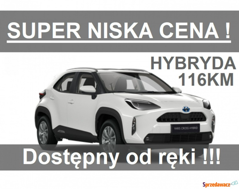Toyota Yaris  SUV 2023,  1.5 hybryda - Na sprzedaż za 100 699 zł - Szczecinek