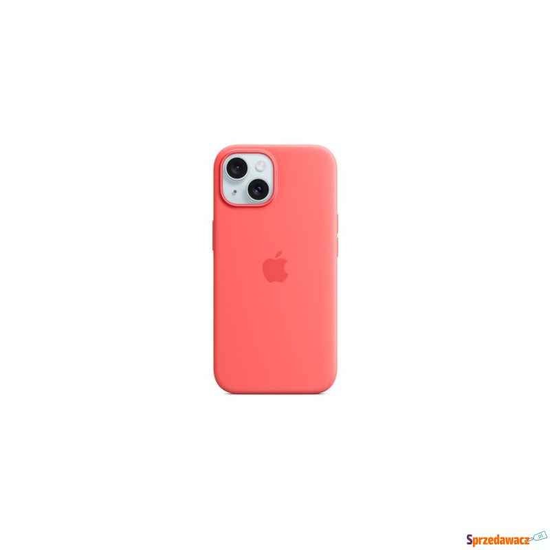 Etui Apple silikonowe z MagSafe do iPhone 15 guawa - Etui na telefon - Leszno