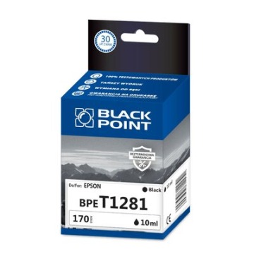 Kartridż atramentowy Black Point BPET1281 czarny