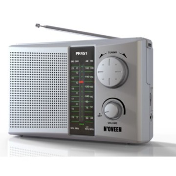Radio przenośne Noveen R451 srebrne