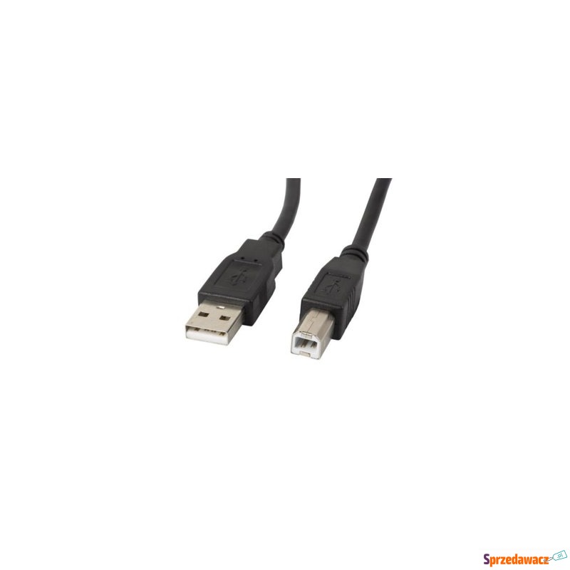 LANBERG Kabel USB 2.0 AM-BM 1.8M Ferryt czarny - Okablowanie - Katowice
