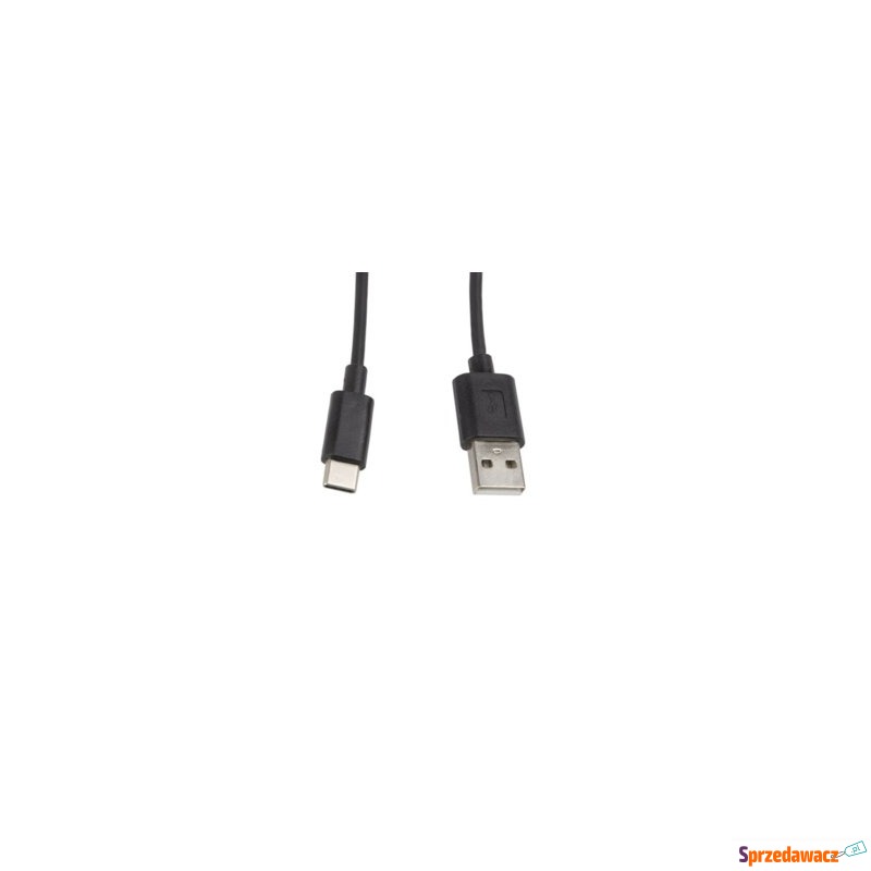 LANBERG Kabel USB-C -> USB-A M/M 1M 2.0 czarny - Okablowanie - Płock