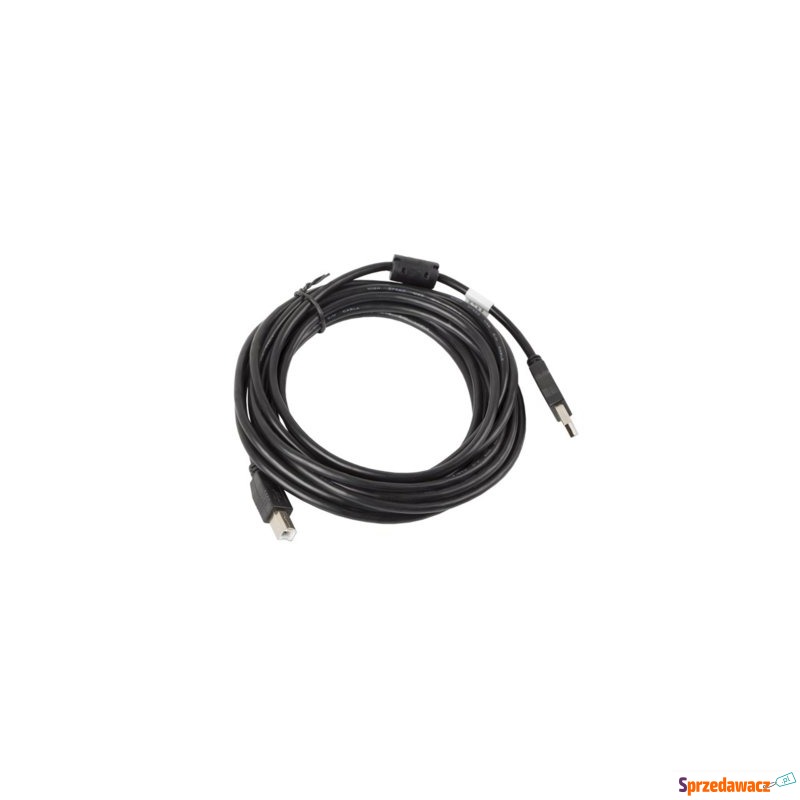 LANBERG Kabel USB 2.0 AM-BM 5M Ferryt czarny - Okablowanie - Kielce
