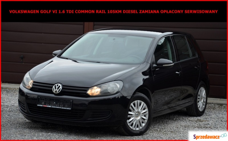Volkswagen Golf 2011,  1.6 diesel - Na sprzedaż za 26 900 zł - Zamość