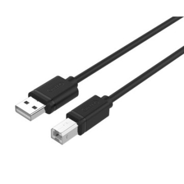 Unitek Kabel USB 2.0 Typ-A - Typ-B M/M 1m Y-C430GBK