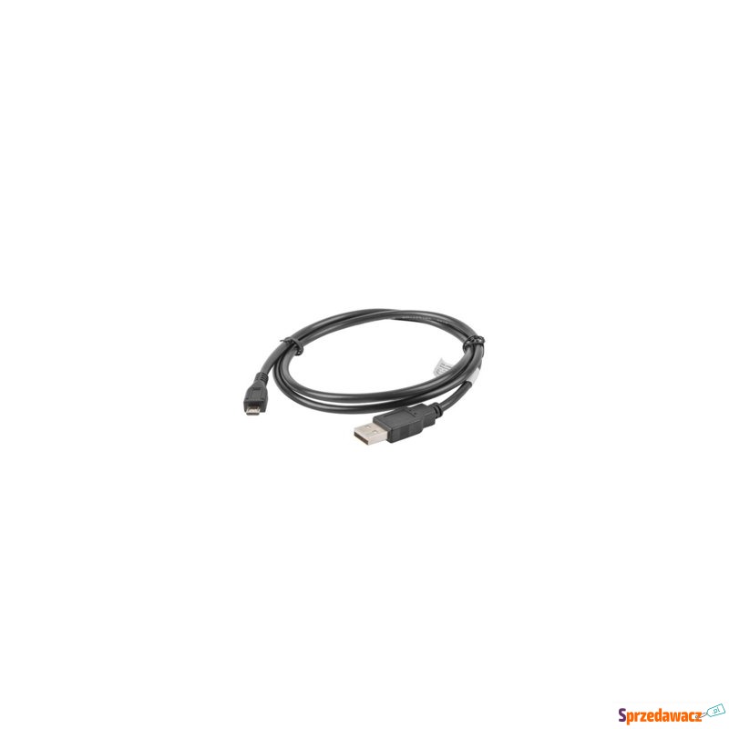 LANBERG Kabel USB 2.0 micro AM-MBM5P 1M czarny - Okablowanie - Szczecin