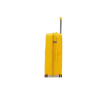 Zestaw 3 walizek Blumoonky Altair 55/66/77cm żółty powiększane