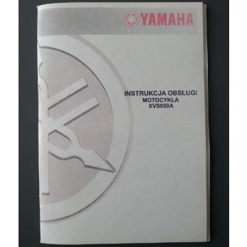 Polska instrukcja obsługi podręcznik Yamaha Drag Star XVS650 XVS 650