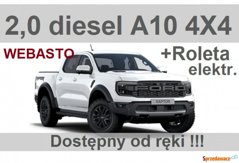 Ford Ranger  SUV 2023,  2.0 diesel - Na sprzedaż za 287 807 zł - Szczecinek