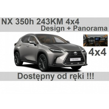 Lexus NX - 4x4 Hybryda 350h Prestige Design  Niska Cena Panorama Od ręki  2982 zł